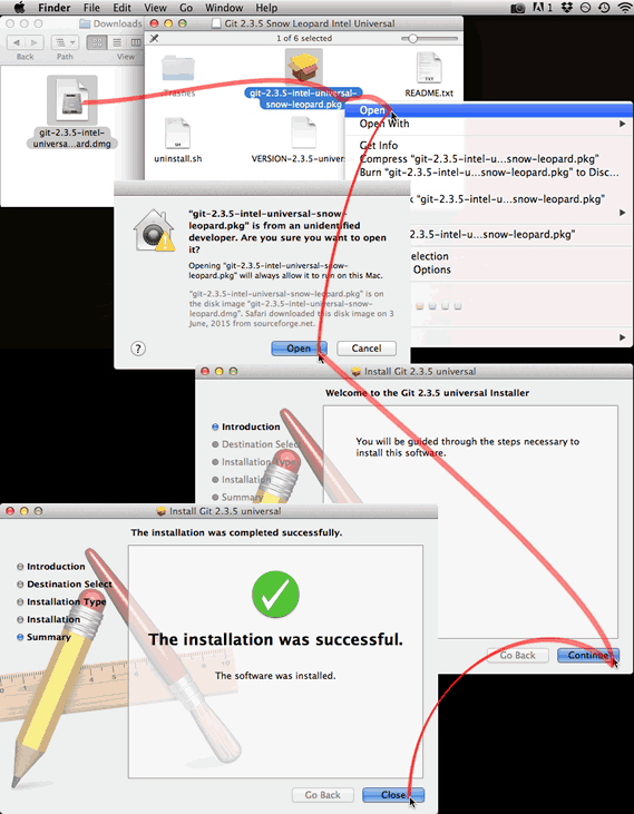 Installing Git on Mac OS X