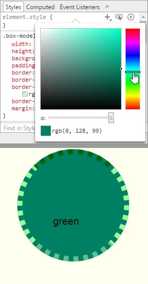 RGB colours are represented as a mix of red, green and blue